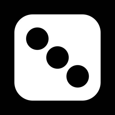 İllüstrasyon Zar Üç Simge