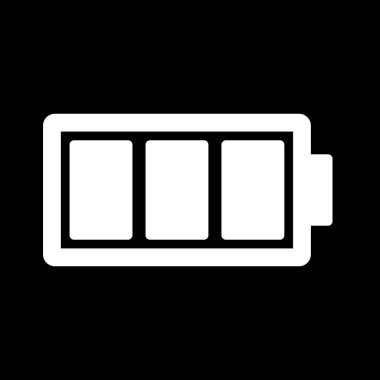 İllüstrasyon Tam Pil Simgesi