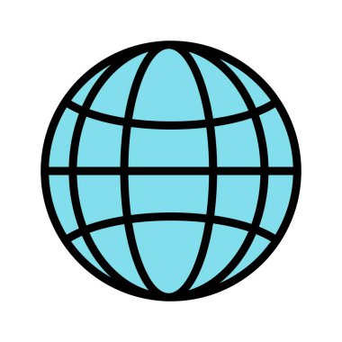 İllüstrasyon Küre Simgesi