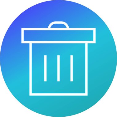 İllüstrasyon Çöp Simgesi