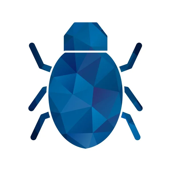 Illustration Bug Icon — Stock Photo, Image