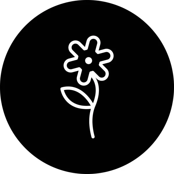 Ilustración Icono de flor —  Fotos de Stock