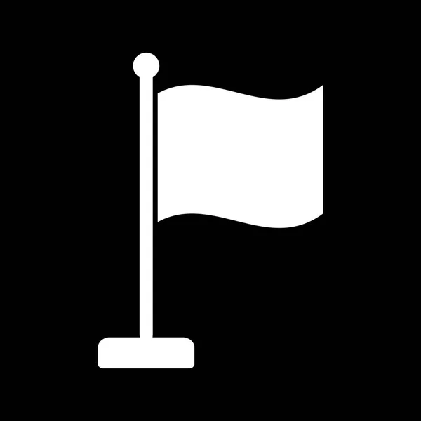 İllüstrasyon Bayrak Simgesi — Stok fotoğraf