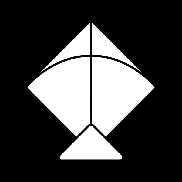 Ilustracja kite ikona — Zdjęcie stockowe