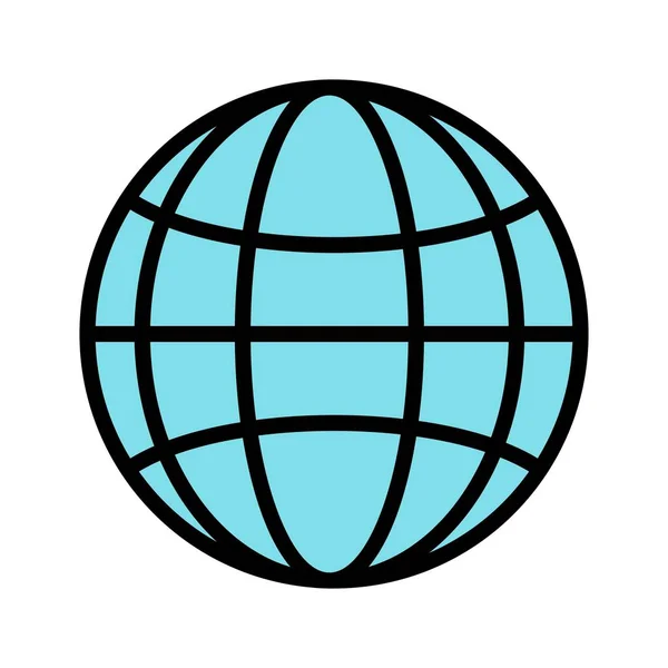 Illustration Globe Icon — Stock Photo, Image