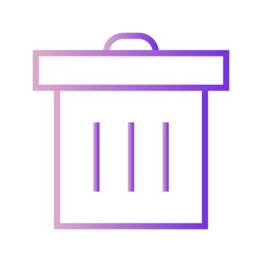 İllüstrasyon Çöp Simgesi