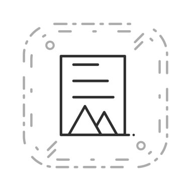 İllüstrasyon Belge Simgesi