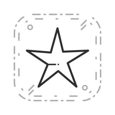 İllüstrasyon Yıldız Simgesi