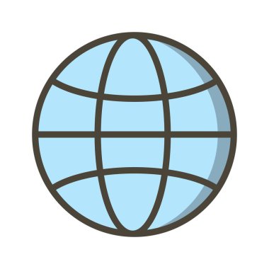 İllüstrasyon Küre Simgesi