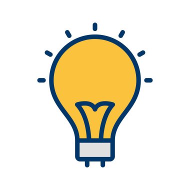 İllüstrasyon Ampul Simgesi