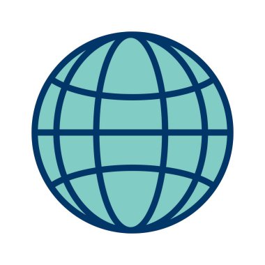 İllüstrasyon Küre Simgesi