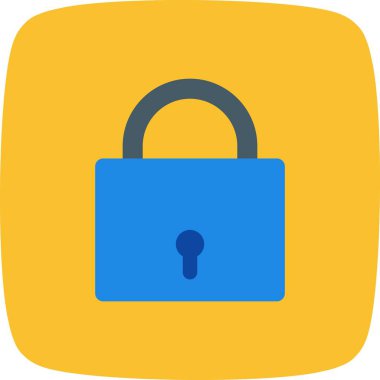 Resimde kilit simgesi