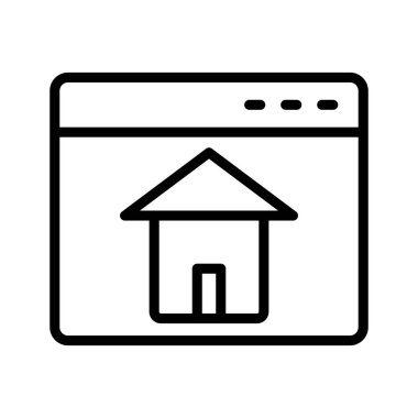 İllüstrasyon Ana Sayfa Simgesi