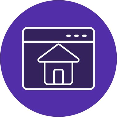 İllüstrasyon Ana Sayfa Simgesi