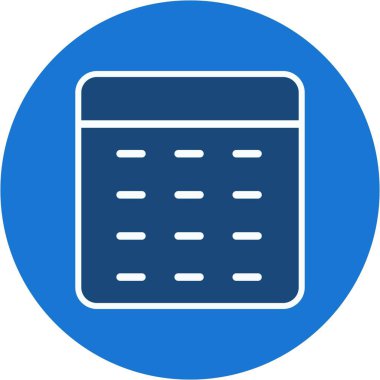 İllüstrasyon Hesap Makinesi Simgesi