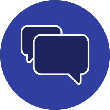 İllüstrasyon Sohbet Simgesi