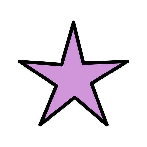 Illustration Star Icon — Stock Photo, Image