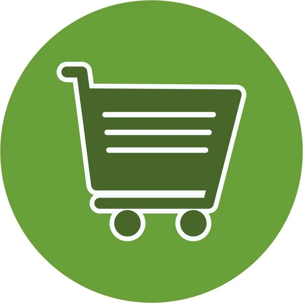 Illustratie Cart-pictogram — Stockfoto