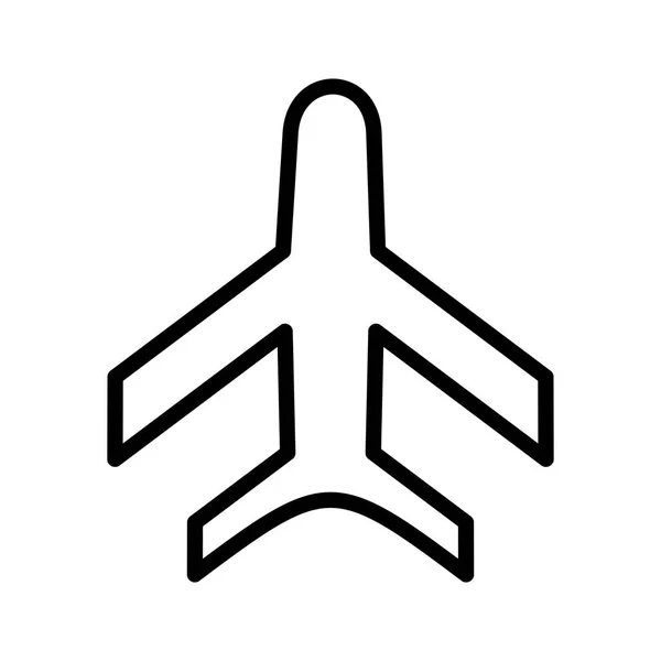 Illustration Flugzeug-Symbol — Stockfoto