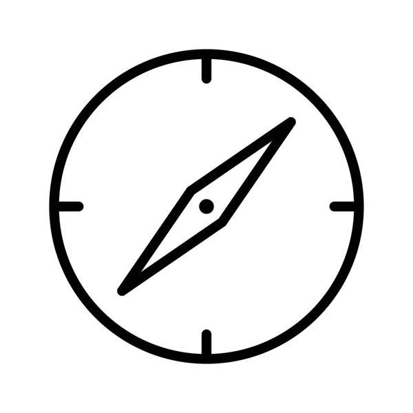 Illustration Kompass-Symbol — Stockfoto