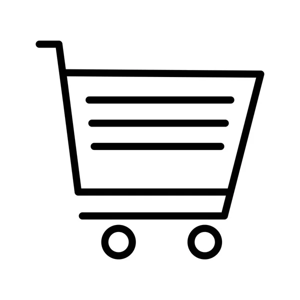 Illustratie Cart-pictogram — Stockfoto