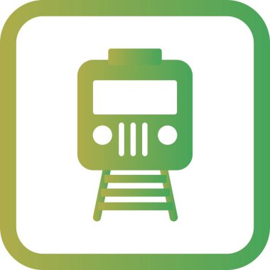 İllüstrasyon Tren Simgesi