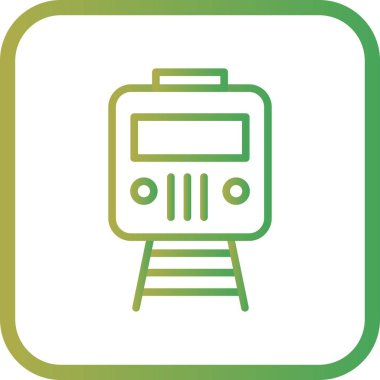 İllüstrasyon Tren Simgesi