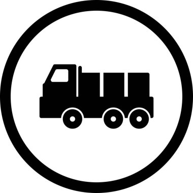 İllüstrasyon Dumper Simgesi