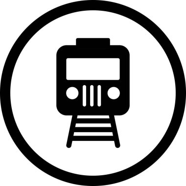 İllüstrasyon Tren Simgesi