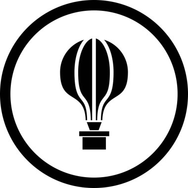 İllüstrasyon Hava Balonu Simgesi
