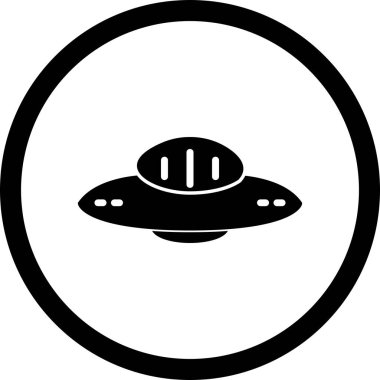 İllüstrasyon Ufo Simgesi