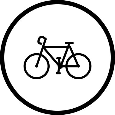 İllüstrasyon Bisiklet Simgesi