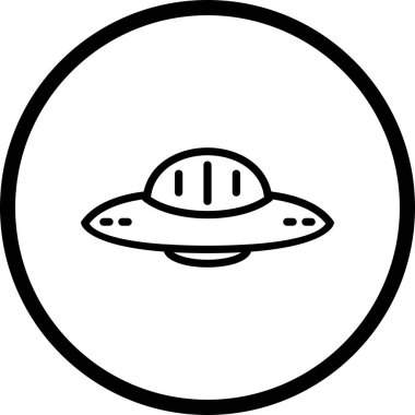İllüstrasyon Ufo Simgesi