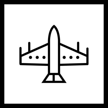İllüstrasyon Fighter Jet Simgesi