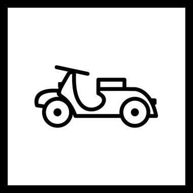 İllüstrasyon Vespa Simgesi