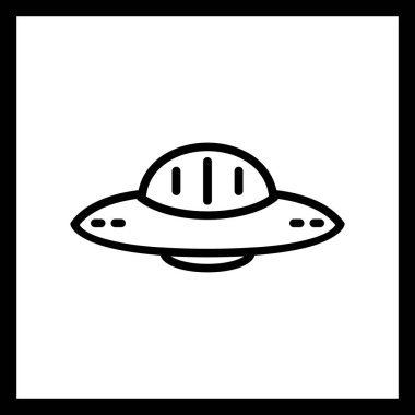 İllüstrasyon Ufo Simgesi