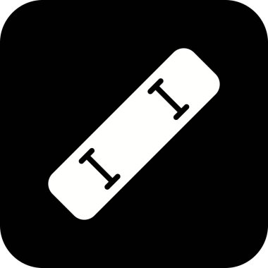 İllüstrasyon Paten Tahtası Simgesi