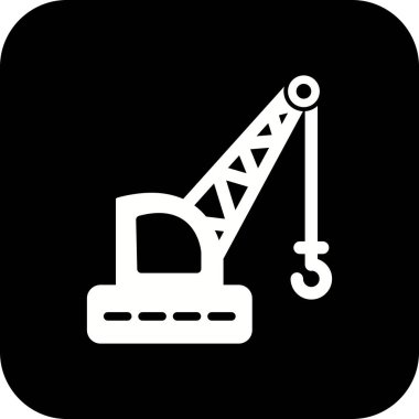 İllüstrasyon Vinç Simgesi