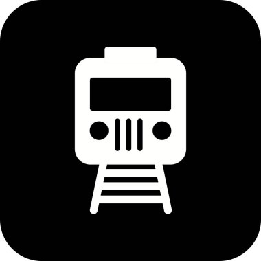 İllüstrasyon Tren Simgesi