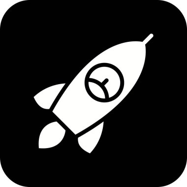 İllüstrasyon Roket Simgesi