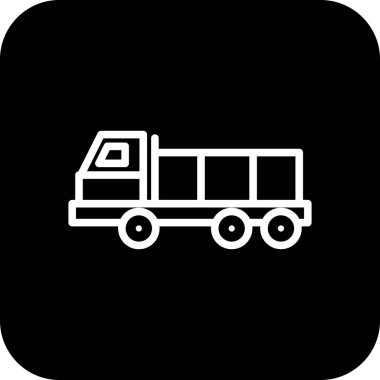 İllüstrasyon Dumper Simgesi