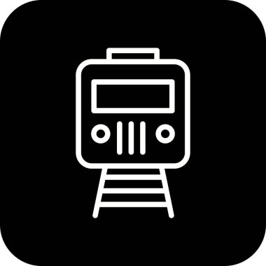 İllüstrasyon Tren Simgesi