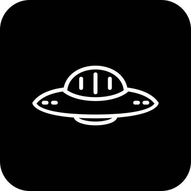 İllüstrasyon Ufo Simgesi