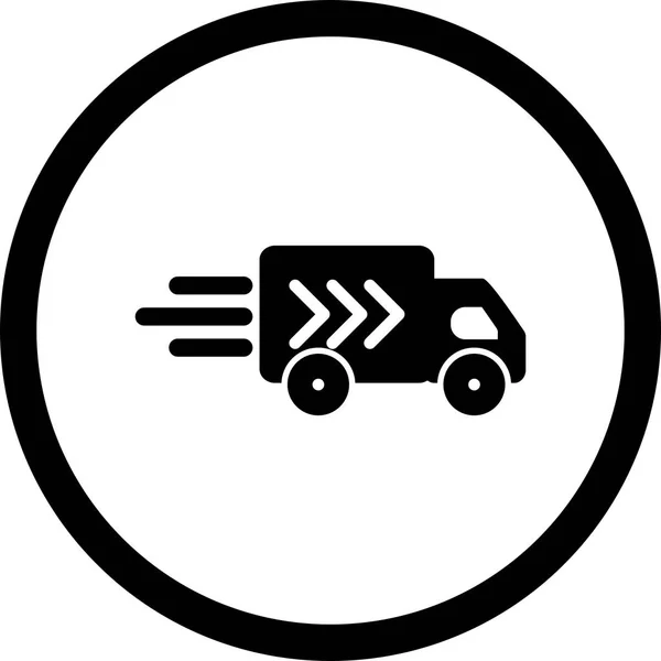 Ілюстрація Іконка вантажівки — стокове фото