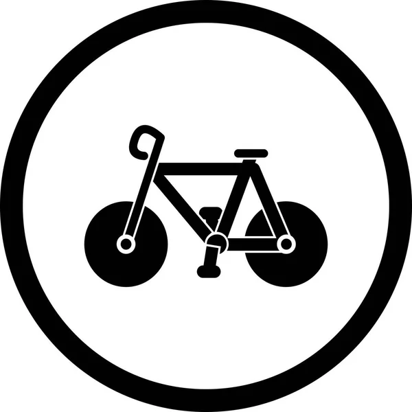 Ilustrace ikony jízdního kola — Stock fotografie