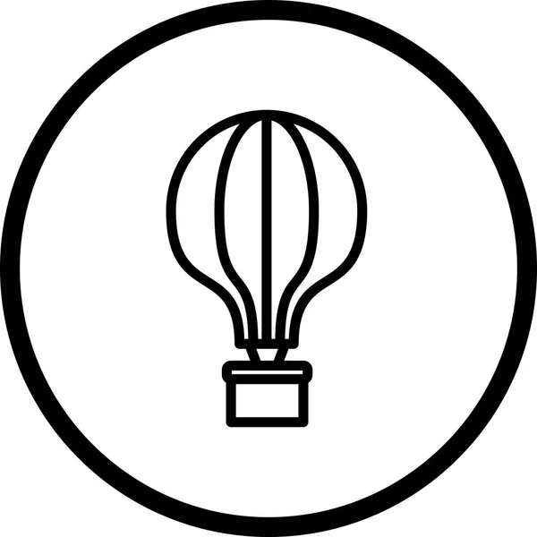 Illustration Icône de ballon à air — Photo