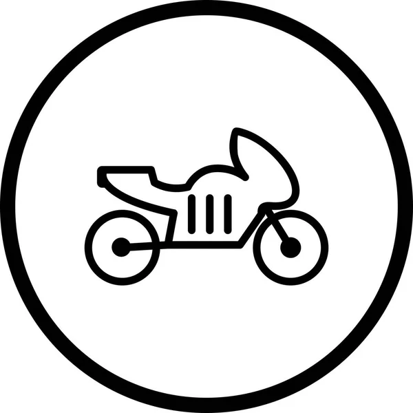 Illustratie fiets icoon — Stockfoto