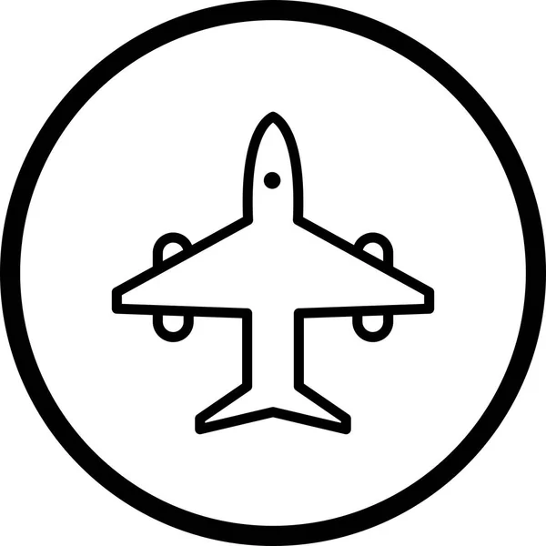 Ilustración Icono de avión —  Fotos de Stock