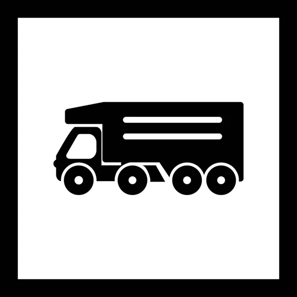 Ilustração Tipper Truck Icon — Fotografia de Stock