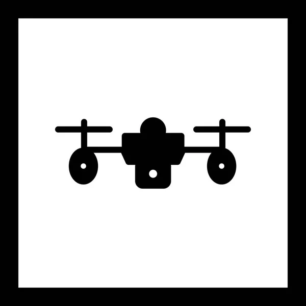 Ícone do drone da ilustração — Fotografia de Stock